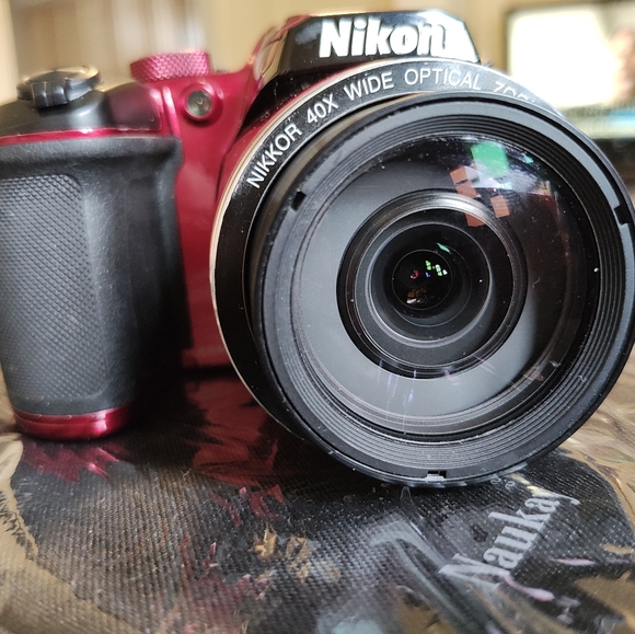 Nikon Other - Nikon Vibrant Red Digital Camera with 40x Wide Optical Zoom